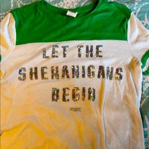 Pink Victoria Secret tee